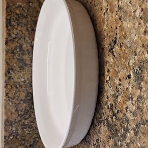 Vintage CorningWare French White Quiche Dish